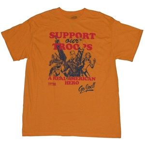 New! GI Joe A Real American Hero Hasbro T-Shirt Support Our Troops